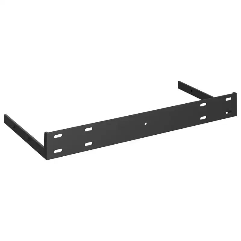 Set di 2 mensole a parete a nido d'ape, in MDF bianco, metallo, medie