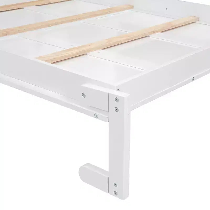 Letto a scomparsa matrimoniale/queen size con scaffali, letto a scomparsa salvaspazio per camera degli ospiti/ufficio domestico
