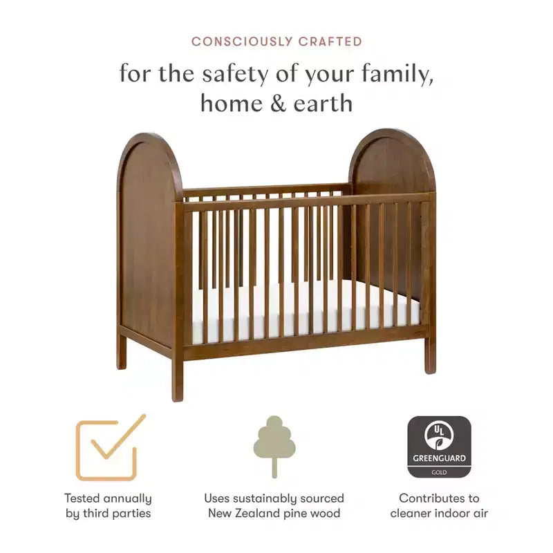 Babyletto Bondi Culla Convertibile 3-in-1 con Kit per Letto da Bambino