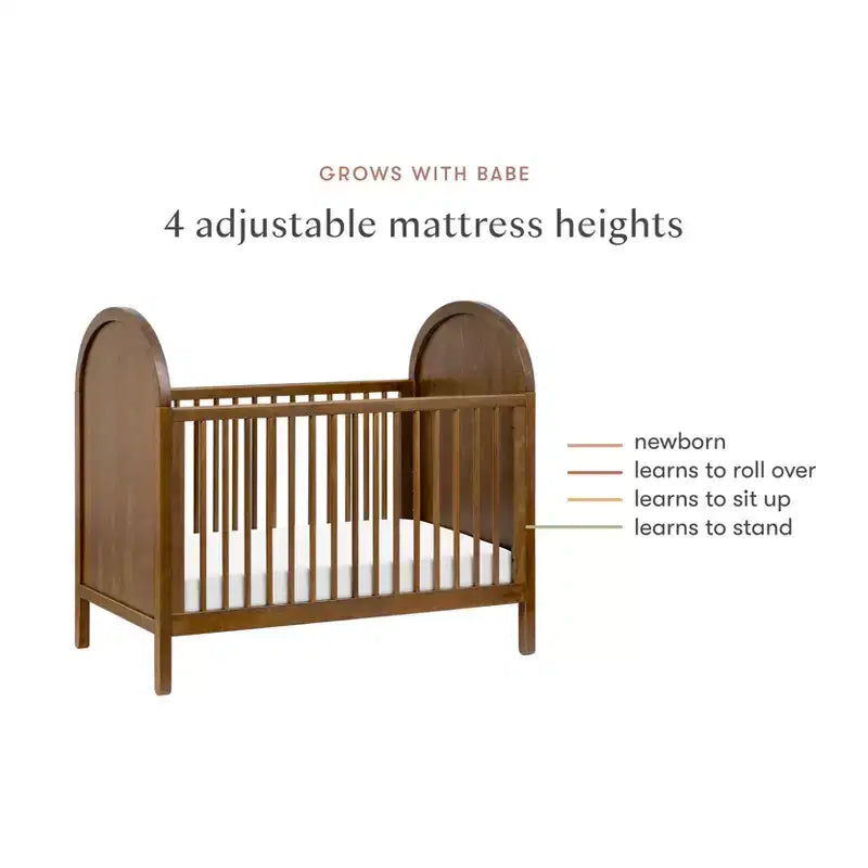 Babyletto Bondi Culla Convertibile 3-in-1 con Kit per Letto da Bambino