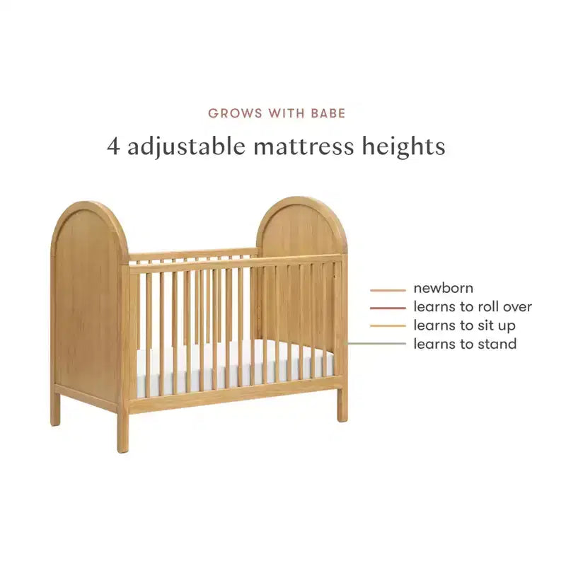 Babyletto Bondi Culla Convertibile 3-in-1 con Kit per Letto da Bambino