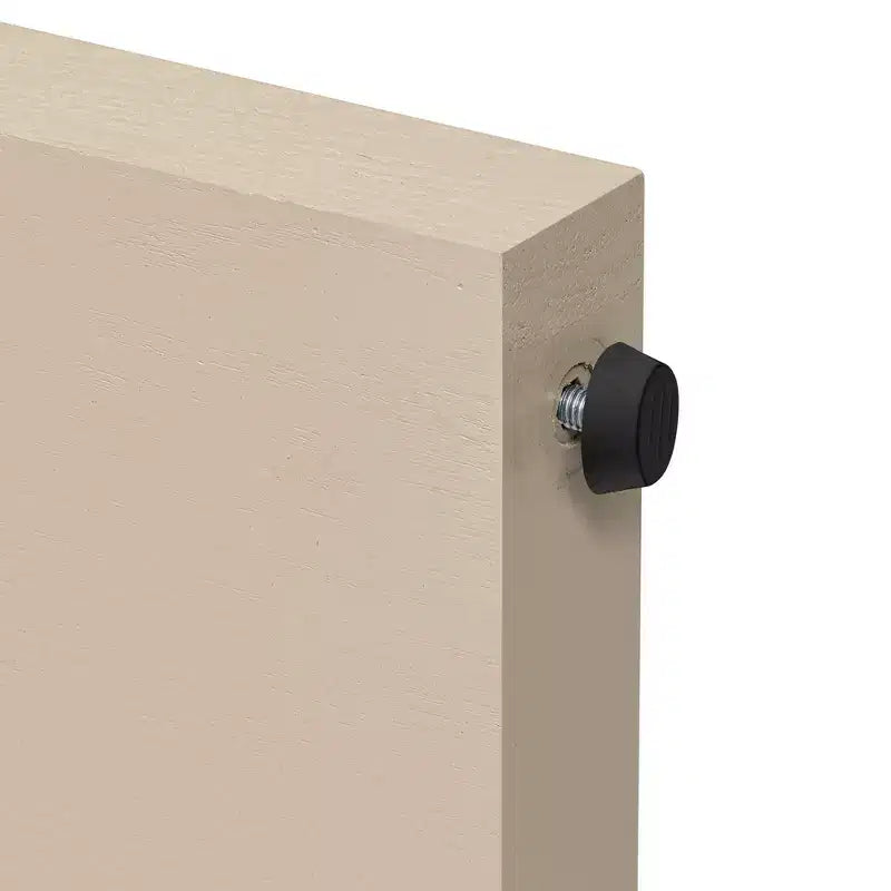 Consolle Rustica Luxystar con 3 Cassetti Scanalati, Impiallacciatura in Legno Massello e Venatura Naturale per Soggiorno, Ingresso