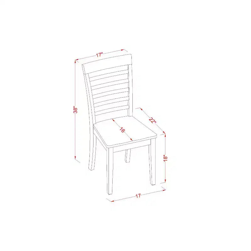 Set da Pranzo Retrò - Tavolo da Pranzo in Legno con Sedie, 42-54L x 32W - Set Tavolo Stile Rinascimento