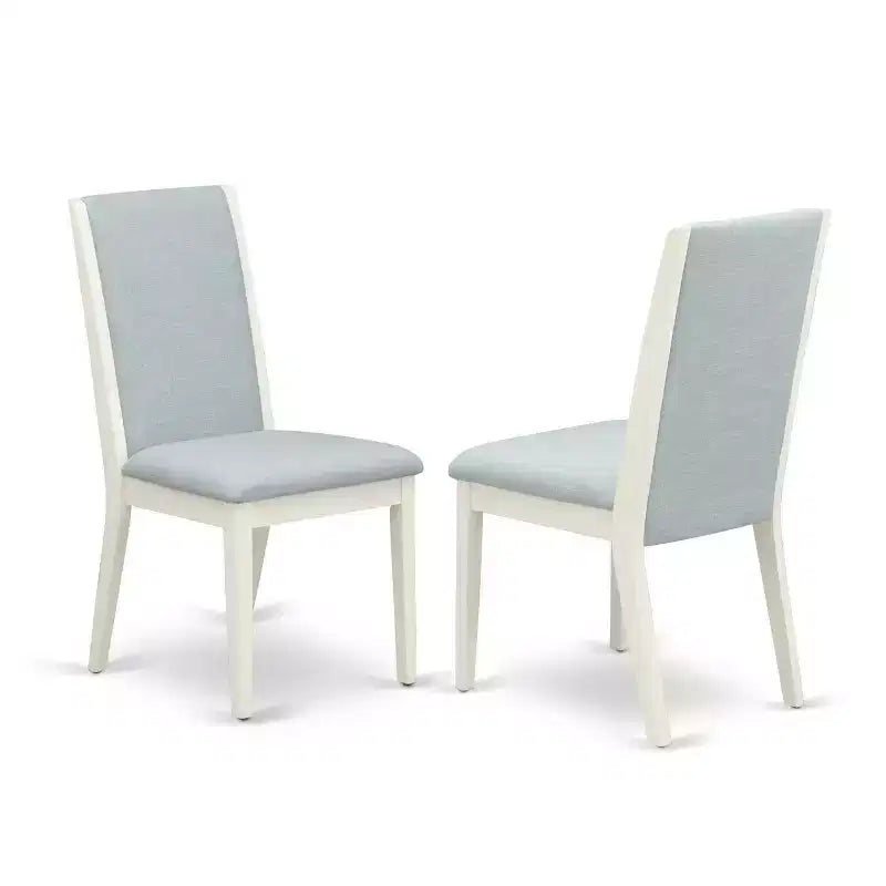 HomeStock Tavolo da pranzo in legno massello con finitura anticata Jacobean a 5 pezzi con 4 sedie Parson