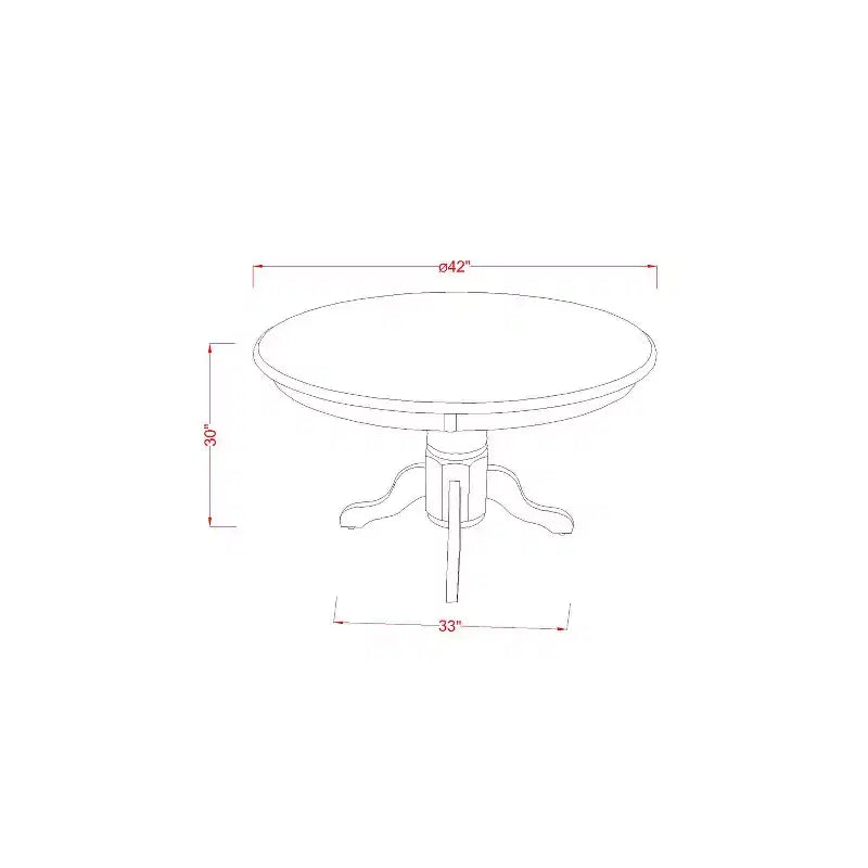 HomeStock Set da Pranzo 3 Pezzi con Finitura Nera e Piano in Legno Massello - 4 Posti a Sedere