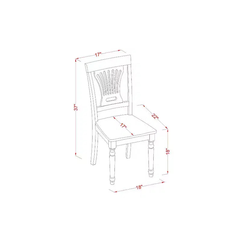 Set da pranzo rotondo - tavolo e 4 sedie, 42 pollici, design barocco, set dinette da cucina, tavolo elegante per riunioni