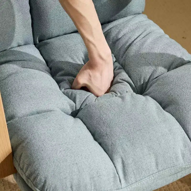 Poltrona imbottita moderna Karl - Sedia ergonomica da ufficio con altezza regolabile, ruote girevoli a 360°, sedia da trucco e accentata