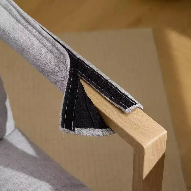 Poltrona imbottita moderna Karl - Sedia ergonomica da ufficio con altezza regolabile, ruote girevoli a 360°, sedia da trucco e accentata