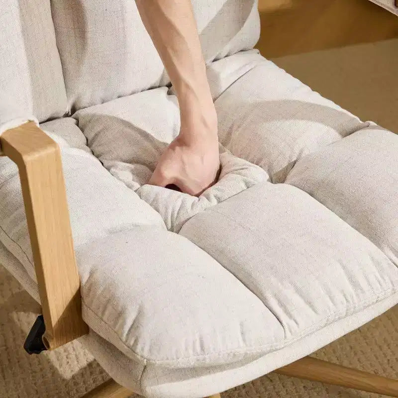 Poltrona imbottita moderna Karl - Sedia ergonomica da ufficio con altezza regolabile, ruote girevoli a 360°, sedia da trucco e accentata