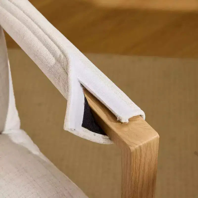 Poltrona imbottita moderna Karl - Sedia ergonomica da ufficio con altezza regolabile, ruote girevoli a 360°, sedia da trucco e accentata