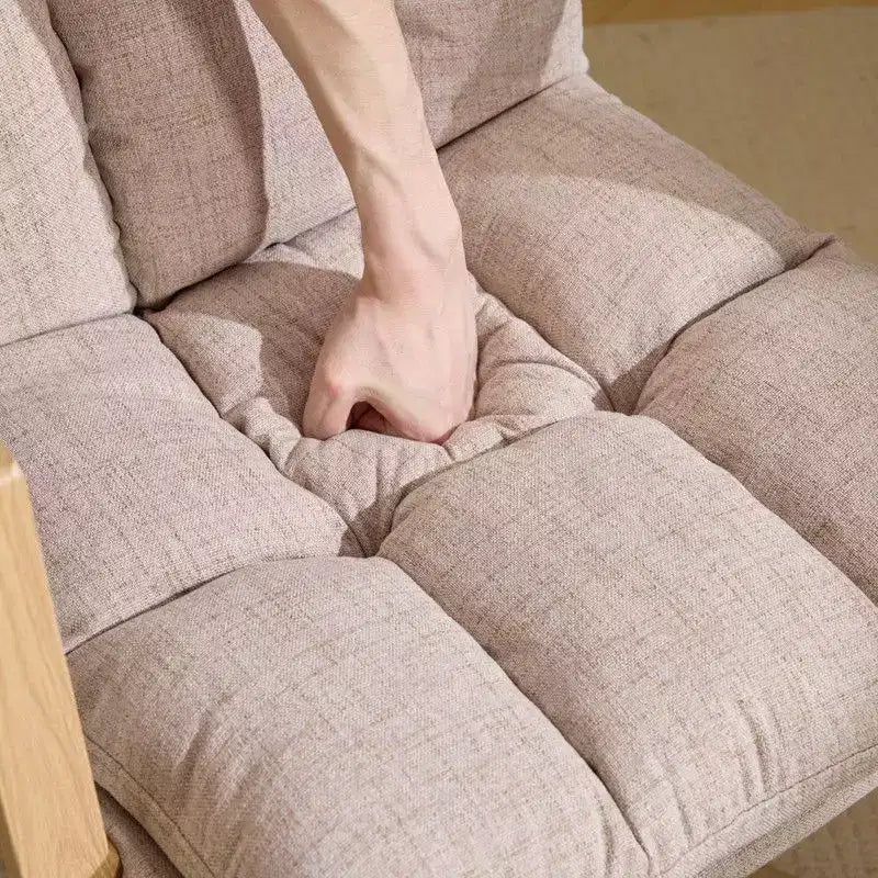 Poltrona imbottita moderna Karl - Sedia ergonomica da ufficio con altezza regolabile, ruote girevoli a 360°, sedia da trucco e accentata