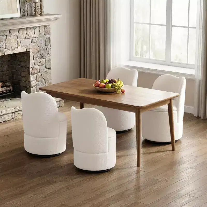 Sedia da toeletta con contenitore, Sedia da trucco girevole a 360° con schienale, Sgabello girevole moderno a botte, Ottomana imbottita, Sgabello da toeletta con schienale